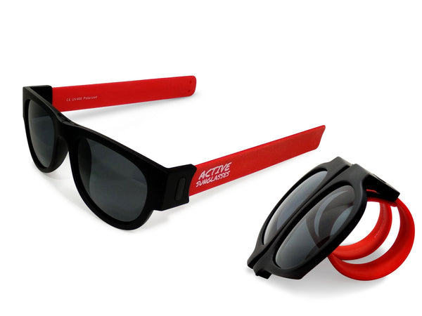 Active Sunglasses - Red - Dark
